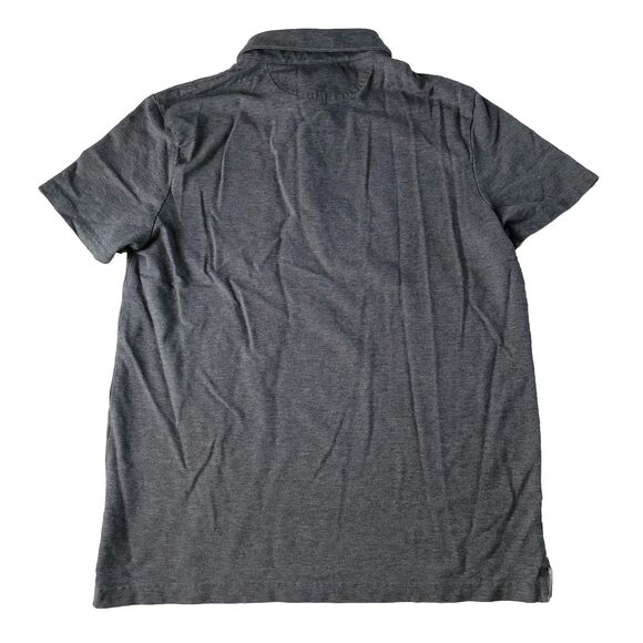 Banana Republic Mens Performance Pique Polo Shirt Pocket Gray Size Medium - Picture 2 of 14